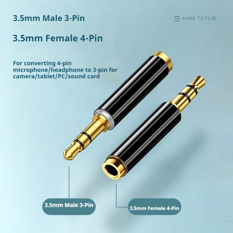 Gold-Plated 3.5mm 3Pole TRS Ma – обзор и цена Cable Extension 3.5