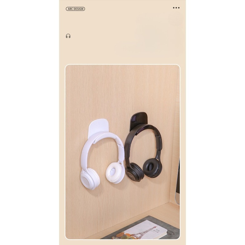 Punch Free Adhesive Plastic He – обзор и цена Headphone Stand Desk