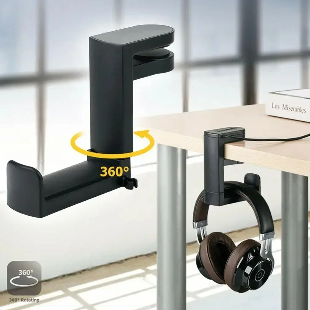 360° Rotating Headphone Stand  – обзор и цена Headphone Stand Desk