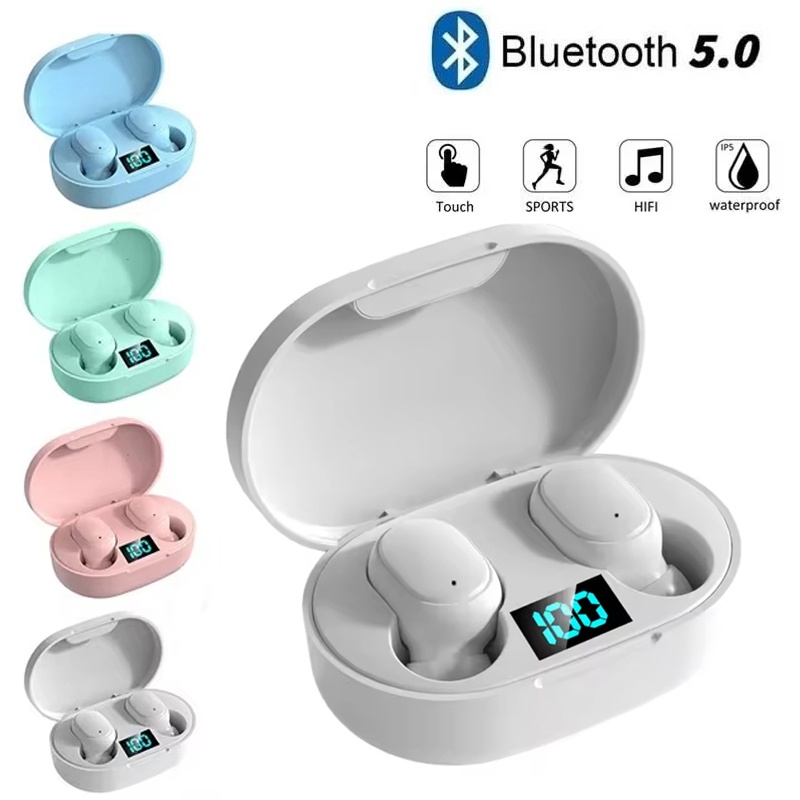 A6S TWS Earphone Wireless Blue – обзор и цена Wireless Earbuds Tws