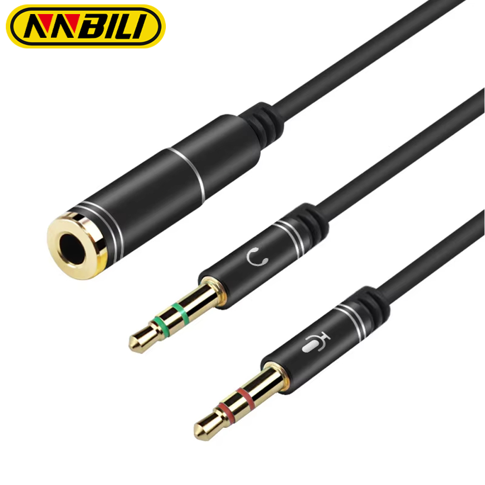 NNBILI Mini Jack 3.5 Microphon – обзор и цена Earphone Splitter Jack