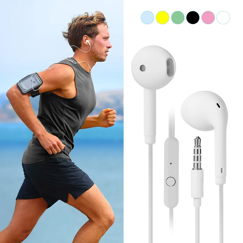 1/2/3/4Pcs Universal 3.5mm Ste – обзор и цена Wired Earphone Mic