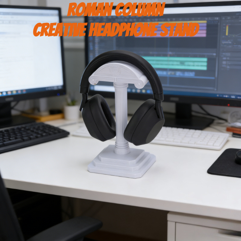 Greek Column Headphone Stand 3 – обзор и цена Headphone Stand Desk