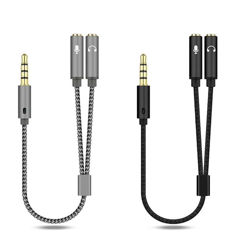 3.5mm Audio Splitter Y Jack 1  – обзор и цена Earphone Splitter Jack