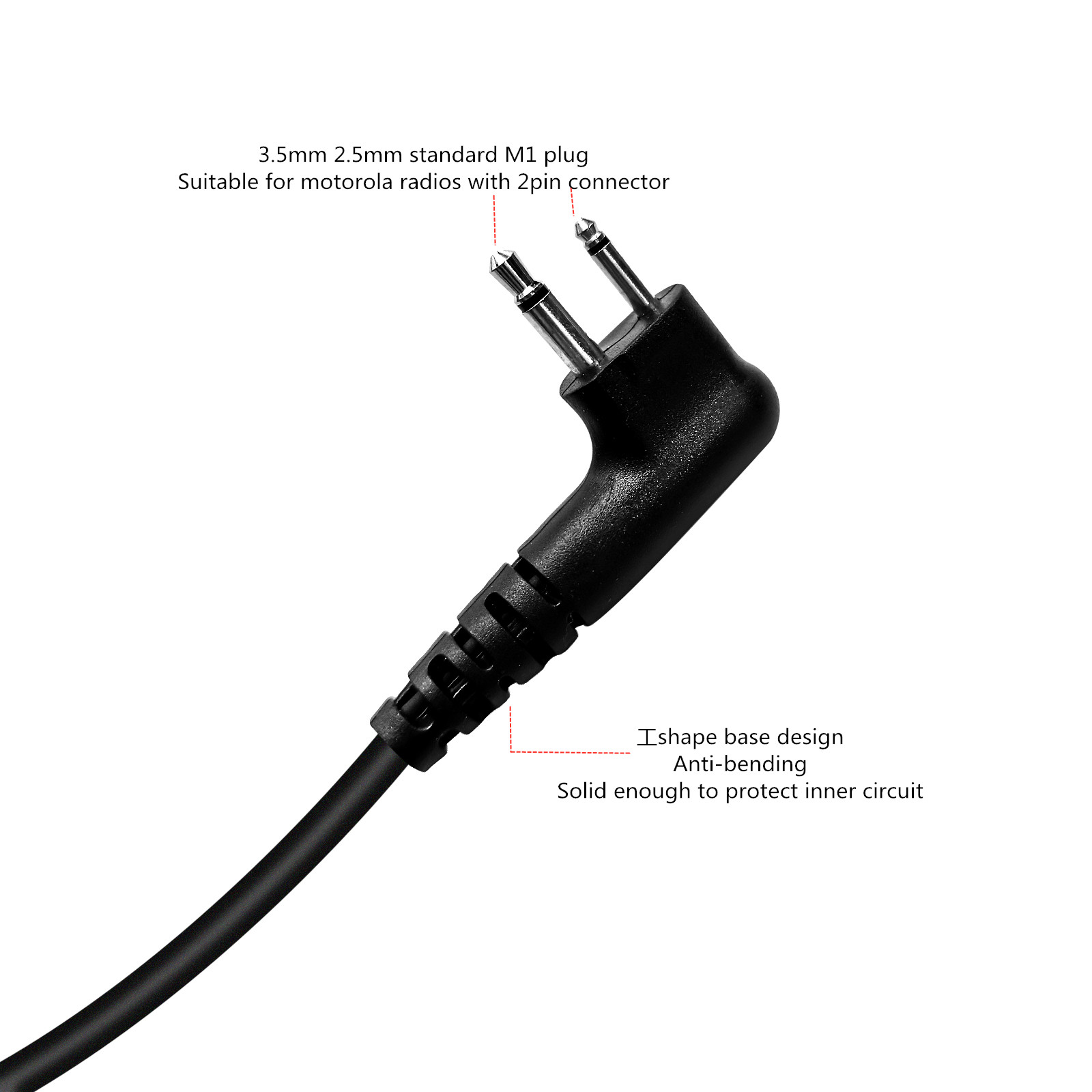 Earpiece Surveillance Kit, Wal – обзор и цена Wired Earphone Mic