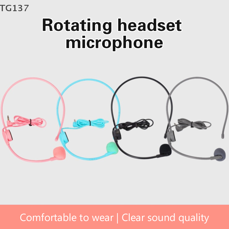 1Pcs 3.5MM Pink Headworn Wired – обзор и цена Wired Earphone Mic