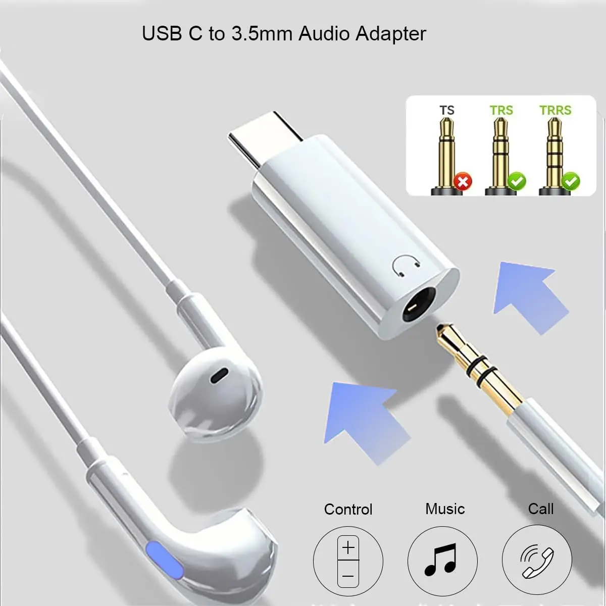 USB C to 3.5mm Earphone Adapte – обзор и цена Usb C Earphone