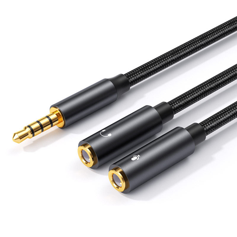 3.5mm Jack Aux Audio Cable Mal – обзор и цена Earphone Splitter Jack