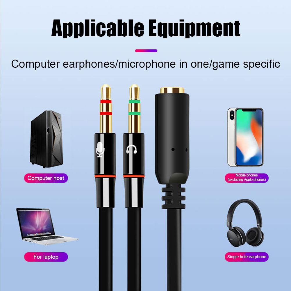 Headphone Microphone Audio Con – обзор и цена Audio Splitter Y