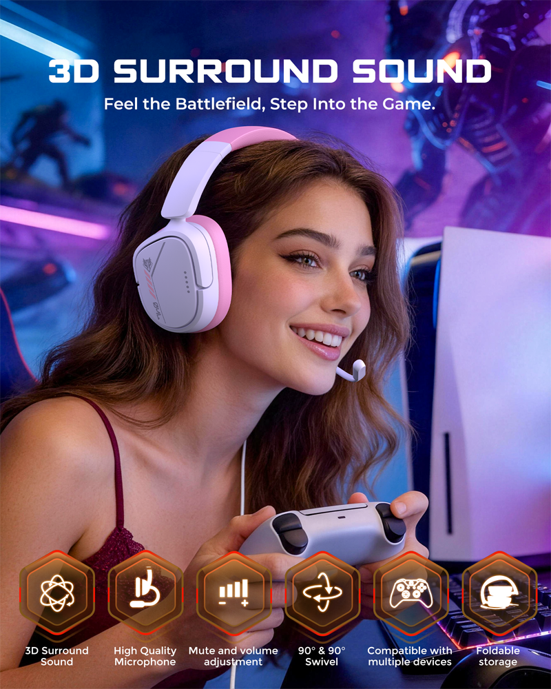 NUBWO HG04L Gaming Headset for – обзор и цена Gaming Headset Rgb