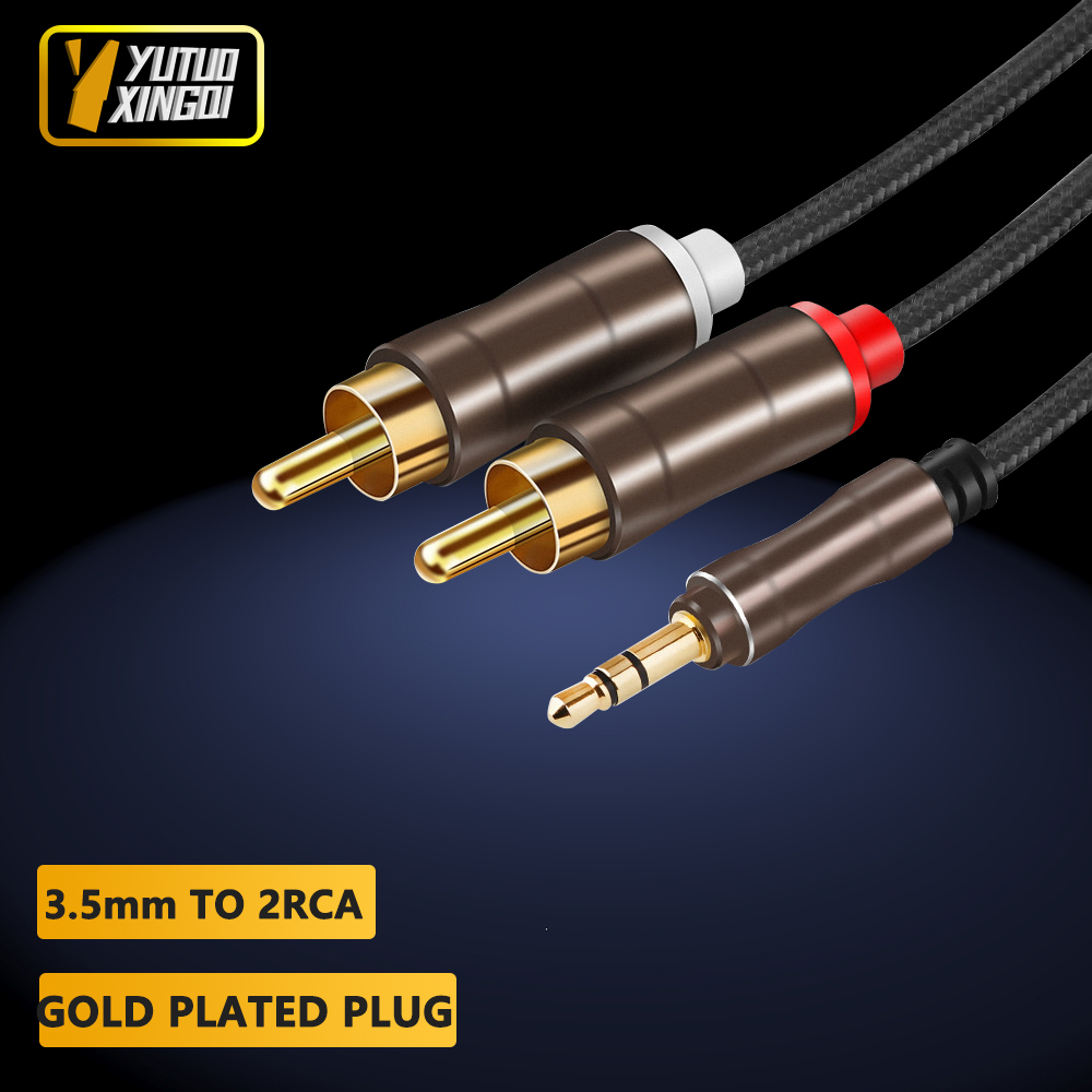 3.5 mm To 2RCA Double Lotus Au – обзор и цена Cable Extension 3.5