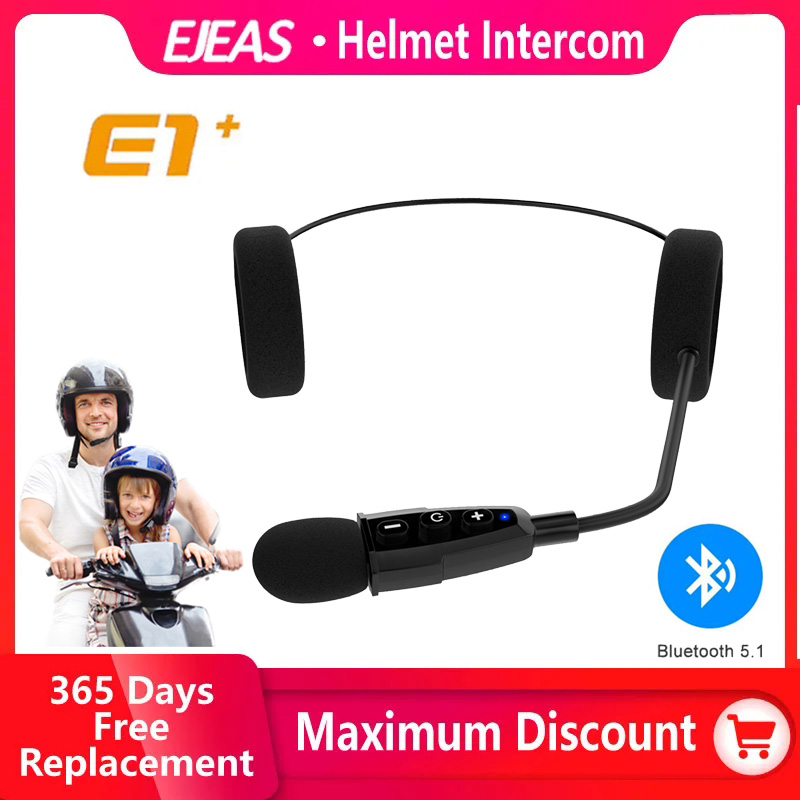 EJEAS E1+ Wireless Motorcycle  – обзор и цена Audiophile Headphone Wired